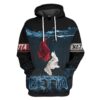 Gearhuman 3D Betta Loving Custom Tshirt Hoodie Apparel GV171114 3D Apparel Hoodie S
