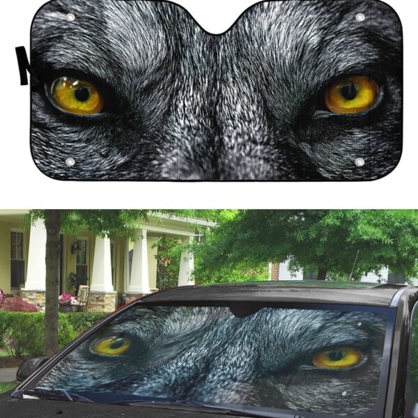 Gearhuman 3D Big Bad Wolf Sunshade ZK0707212 Auto Sunshade