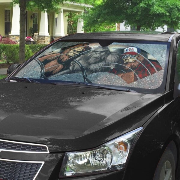 Gearhuman 3D Bigfoot 3 Custom Car Auto Sunshade GV28084 Auto Sunshade