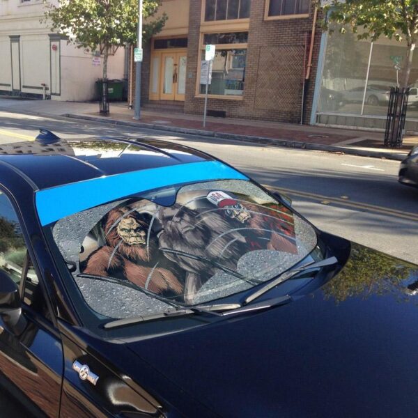 Gearhuman 3D Bigfoot 3 Custom Car Auto Sunshade GV28084 Auto Sunshade 