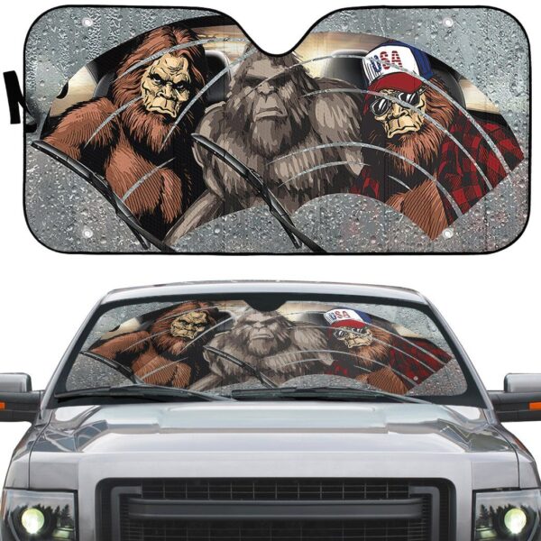Gearhuman 3D Bigfoot 3 Custom Car Auto Sunshade GV28084 Auto Sunshade 