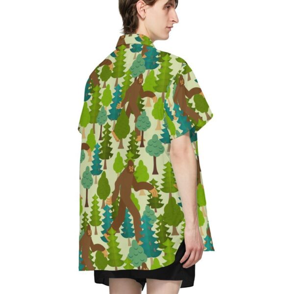 Gearhuman 3D Bigfoot Hawaii shirt ZC1706211 Short Sleeve Shirt 