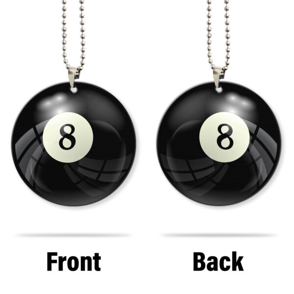 Gearhuman 3D Billard 8 Car Hanging ZK0206216 Car Hanging