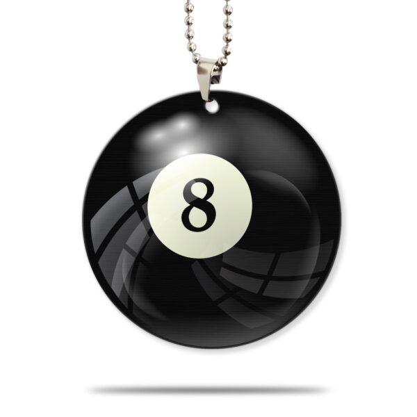 Gearhuman 3D Billard 8 Car Hanging ZK0206216 Car Hanging Car Hanging/1 Pack 