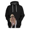 Gearhuman 3D Black GTA San Andreas Custom Apparel GS11062 3D Custom Fleece Hoodies Hoodie S