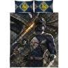 Gearhuman 3D Blue Power Ranger Custom Quilt Set GW13014 Quilt Set Quilt Set Twin