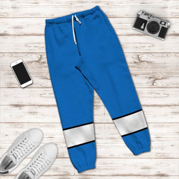 Gearhuman 3D Blue Power Rangers Time Force Sweatpants GB15016 Sweatpants 