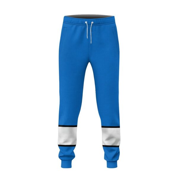 Gearhuman 3D Blue Power Rangers Time Force Sweatpants GB15016 Sweatpants