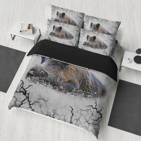 Gearhuman 3D Boar Custom Bedding Set GV091113 Bedding Set 