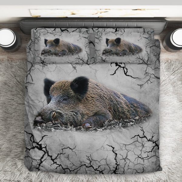 Gearhuman 3D Boar Custom Bedding Set GV091113 Bedding Set 