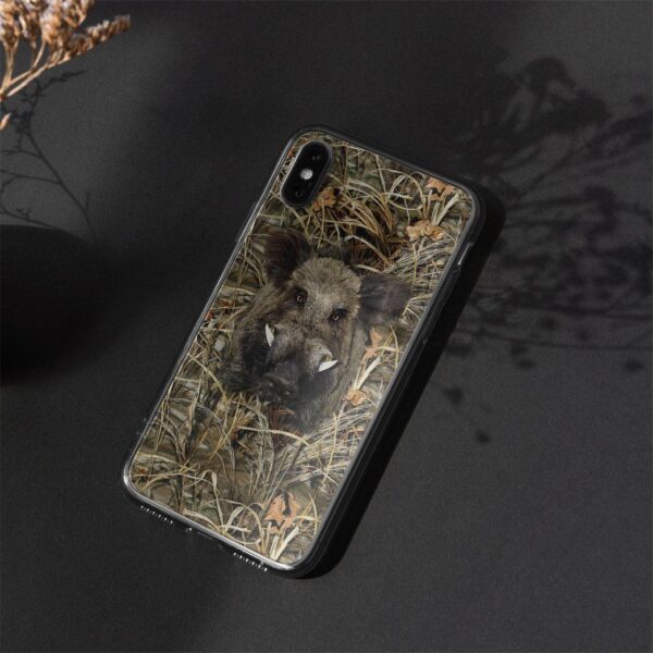 Gearhuman 3D Boar Hunting Custom Phone Case GVC091111 Glass Phone Case 
