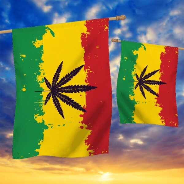 Gearhuman 3D Bob Reggae Flag ZK1506214 Flag House 