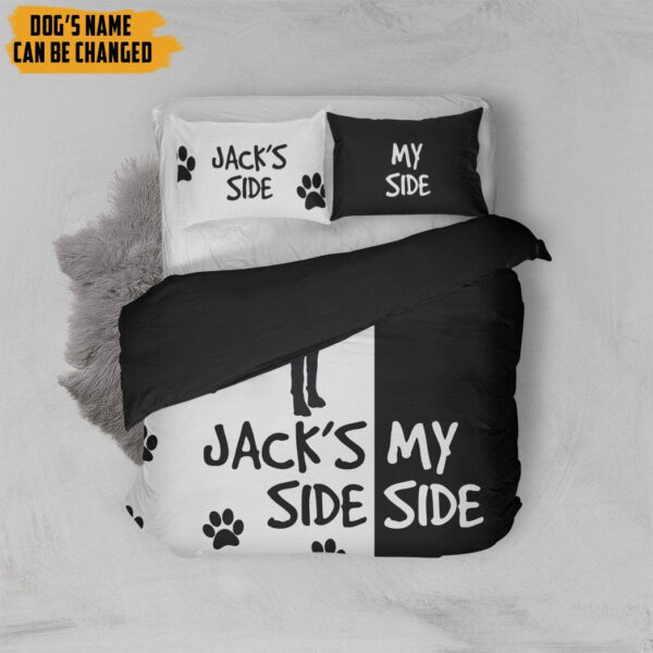Gearhuman 3D Boxer Dogs Side My Side Custom Name Bedding Set GW11037 Bedding Set Twin 3PCS
