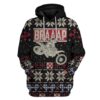 Gearhuman 3D Braaap Ugly Christmas Sweater Tshirt Hoodie Apparel GV28107 3D Apparel Hoodie S