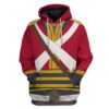 Gearhuman 3D British 2nd Heavy Dragoon Custom Hoodie Apparel GV190816 3D Custom Fleece Hoodies Hoodie S