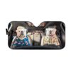 Gearhuman 3D Bulldog 08 Custom Car Auto Sunshade GV26088 Auto Sunshade 57''x27.5''