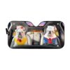 Gearhuman 3D Bulldog 11 Custom Car Auto Sunshade GV260815 Auto Sunshade 57''x27.5''