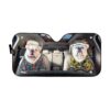 Gearhuman 3D Bulldog 15 Custom Car Auto Sunshade GV260822 Auto Sunshade 57''x27.5''