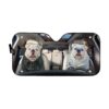 Gearhuman 3D Bulldog 17 Custom Car Auto Sunshade GV260823 Auto Sunshade 57''x27.5''