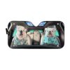 Gearhuman 3D Bulldog 23 Custom Car Auto Sunshade GV26085 Auto Sunshade 57''x27.5''