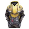 Gearhuman 3D BumbleBee Costume Hoodie Apprarel GN100812 3D Custom Fleece Hoodies Hoodie S