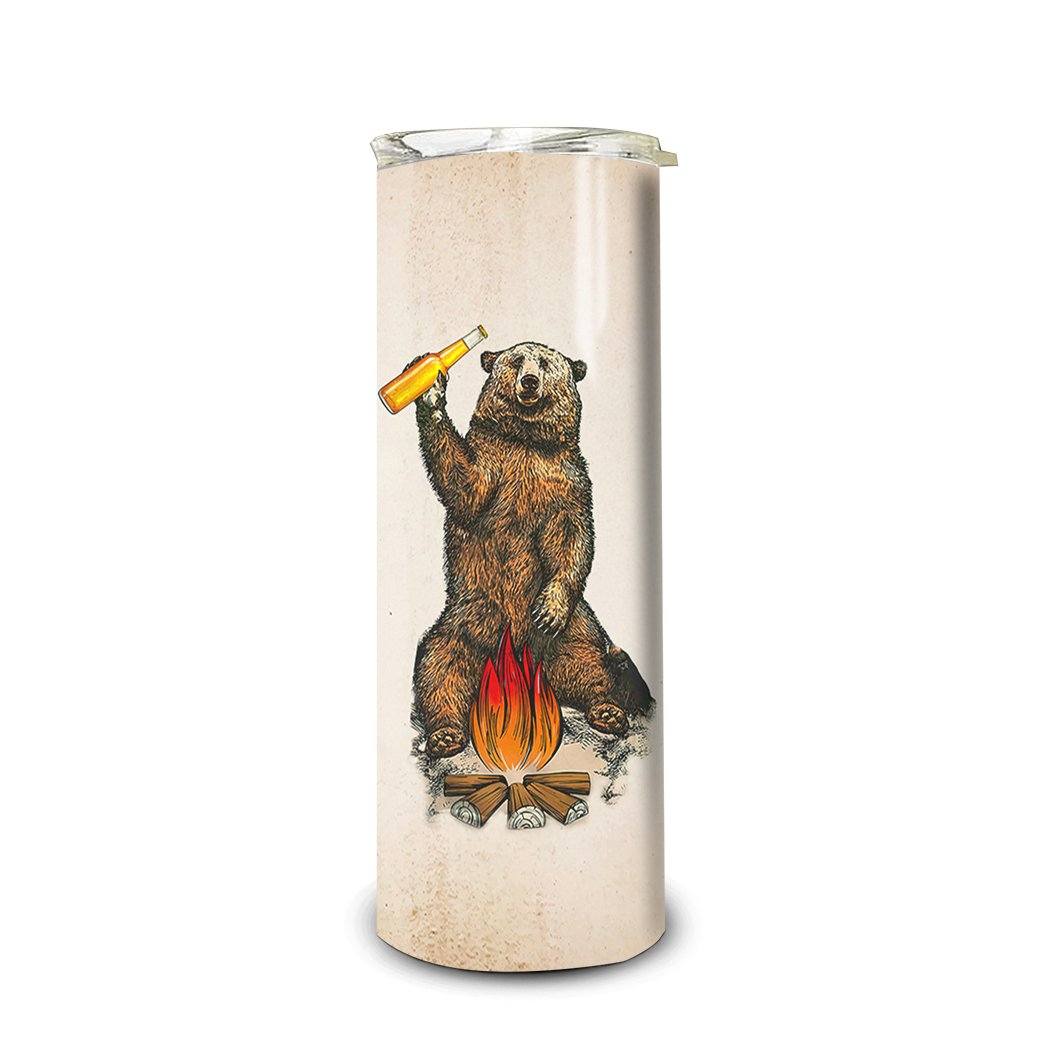 Gearhuman 3D Camfire Knowledge Custom Tumbler GB29125 Tumbler 20oz Long