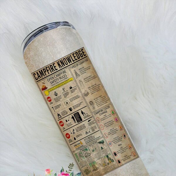 Gearhuman 3D Camfire Knowledge Custom Tumbler GB29125 Tumbler
