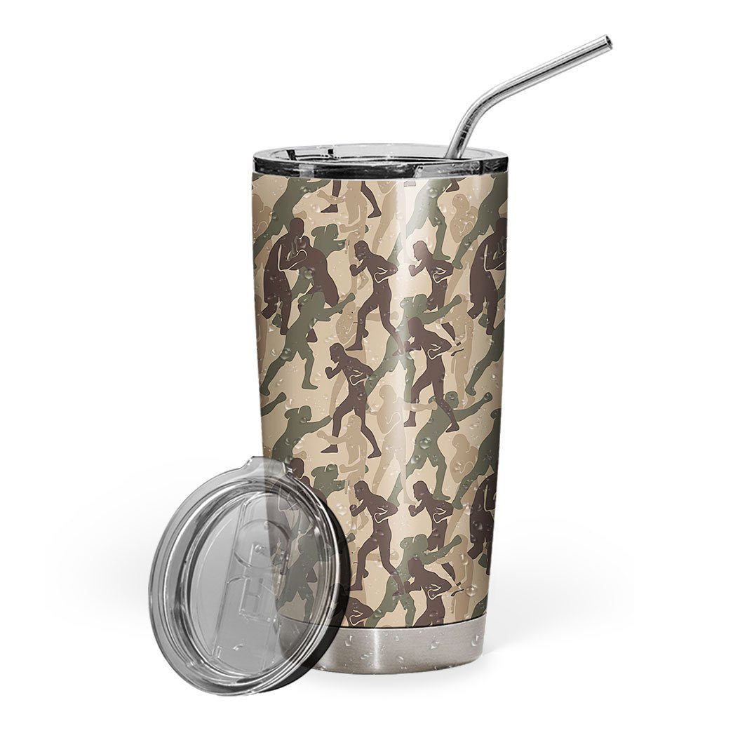 Gearhuman 3D Camo Boxing Tumbler ZK2705217 Tumbler Long 20oz
