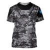 Gearhuman 3D Camo Space Crew Spacesuit Custom Tshirt Apparel GN25084 3D T-shirt T-Shirt S