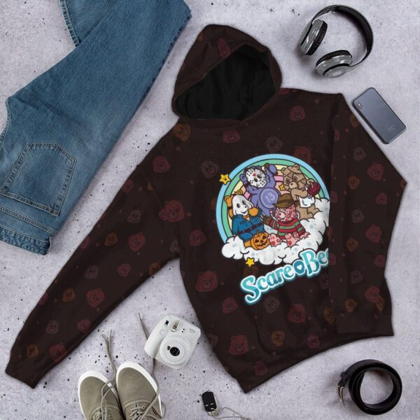 Gearhuman 3D Care Bears Halloween Hoodie Apparel GJ23094 3D Apparel 