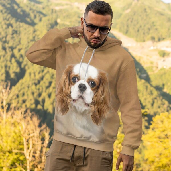 Gearhuman 3D Cavalier King Charles Spaniel Dog Tshirt Hoodie Apparel GV050310 3D Apparel