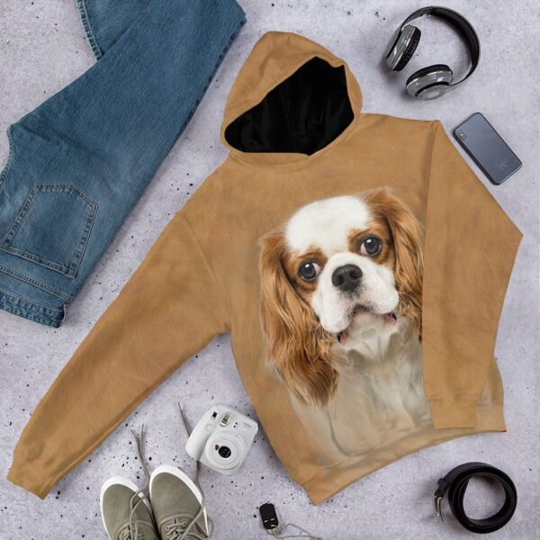 Gearhuman 3D Cavalier King Charles Spaniel Dog Tshirt Hoodie Apparel GV050310 3D Apparel