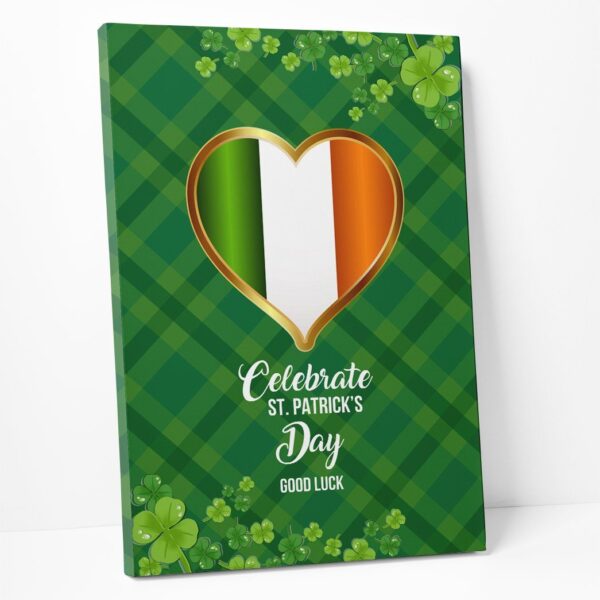 Gearhuman 3D Celebrate St Patricks Day Custom Canvas GW03035 Canvas