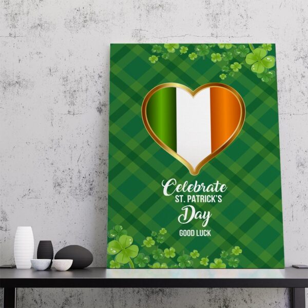 Gearhuman 3D Celebrate St Patricks Day Custom Canvas GW03035 Canvas
