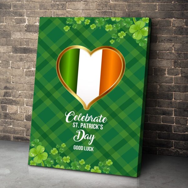Gearhuman 3D Celebrate St Patricks Day Custom Canvas GW03035 Canvas