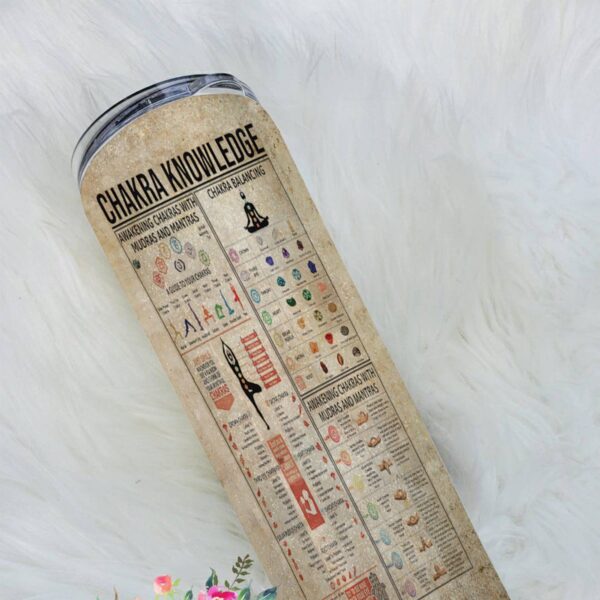 Gearhuman 3D Chakra Knowldege Custom Tumbler GB28127 Tumbler 