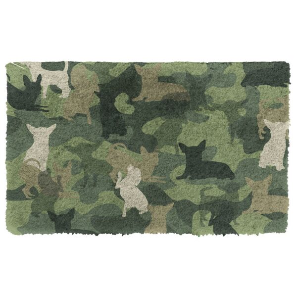 Gearhuman 3D Chihuahua Camo Doormat GK01024 Doormat Doormat S(15,8''x23,6'')