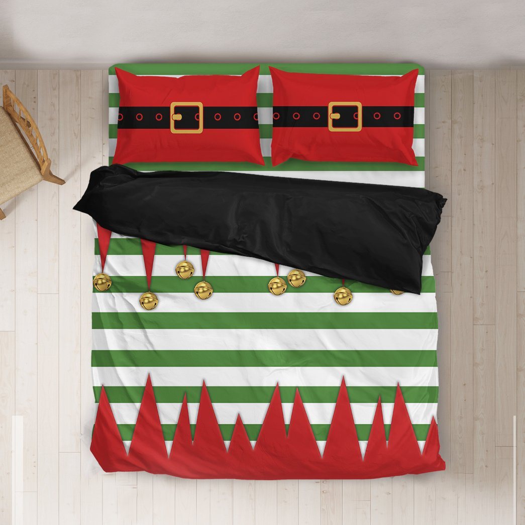Gearhuman 3D Christmas Elf Custom Bedding Set GC06115 Bedding Set