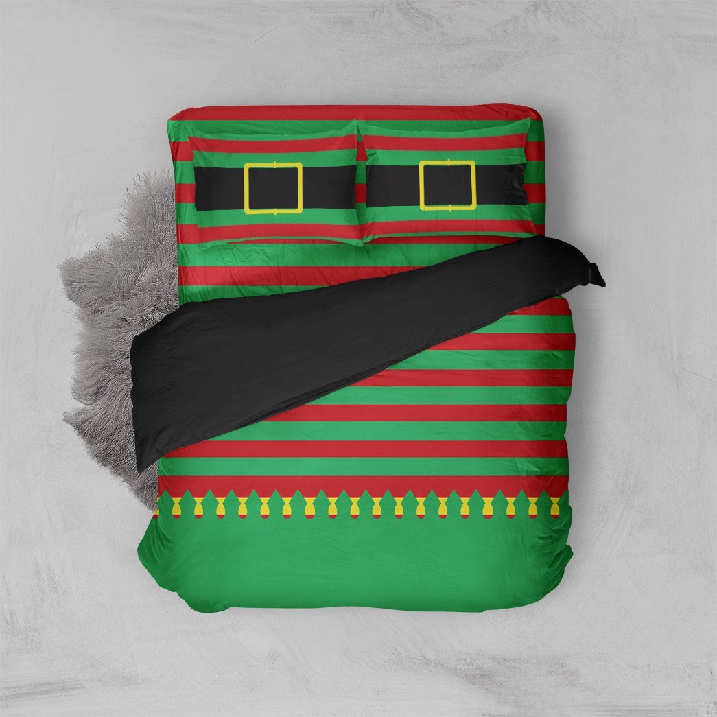 Gearhuman 3D Christmas Elf Outfit Custom Bedding Set GC06116 Bedding Set