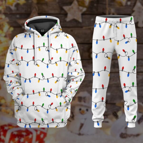 Gearhuman 3D Christmas Light Pants Custom Sweatpants Apparel GC06117 Sweatpants