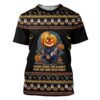 Gearhuman 3D Chucky Trick Or Treat Ugly Sweatshirt Custom Tshirt Apparel GW280811 3D T-shirt T-Shirt S