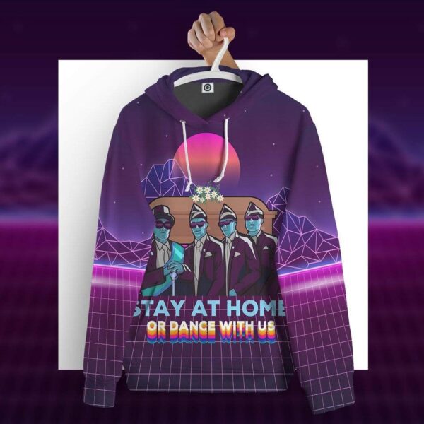 Gearhuman 3D Coffin Dance Meme Custom Fleece Hoodie Apparel GW09045 3D Custom Fleece Hoodies 