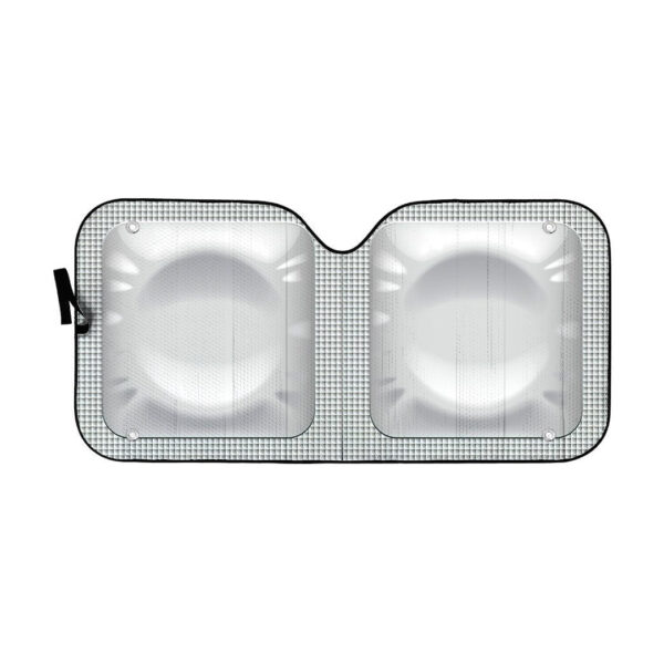 Gearhuman 3D Condom Sunshade ZK2805216 Auto Sunshade 57''x27.5'' 