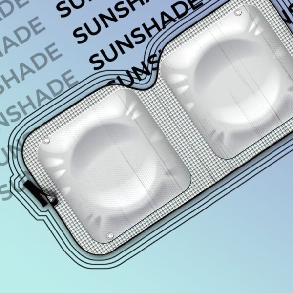 Gearhuman 3D Condom Sunshade ZK2805216 Auto Sunshade 