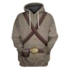 Gearhuman 3D Confederate Infantry Uniform Custom Tshirt Hoodie Apparel GW0906211 3D Apparel Hoodie S