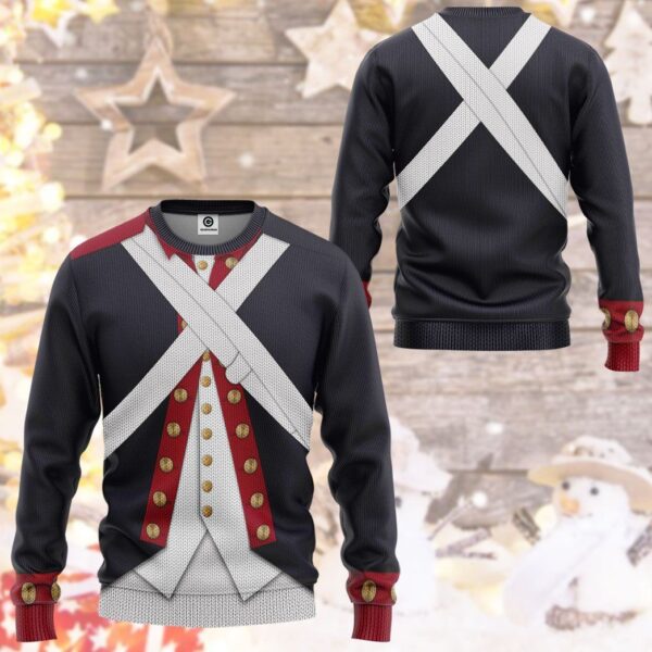 Gearhuman 3D Continental Army Custom Ugly Sweatshirt GV13102 Sweatshirt 