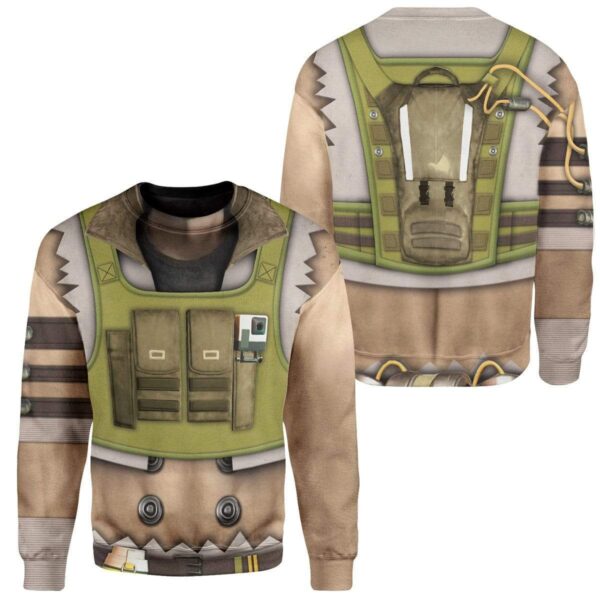 Gearhuman 3D Cosplay Apex Legends Octane Custom T-Shirts Hoodies Apparel CO-A14022 3D Custom Fleece Hoodies 