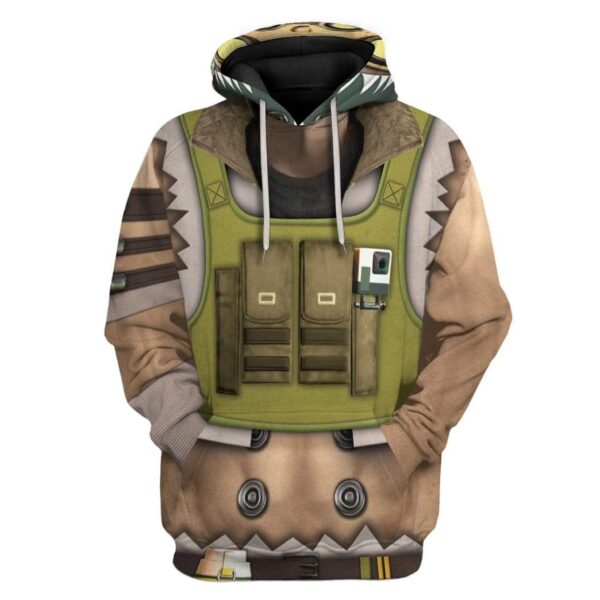 Gearhuman 3D Cosplay Apex Legends Octane Custom T-Shirts Hoodies Apparel CO-A14022 3D Custom Fleece Hoodies Hoodie S 
