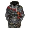 Gearhuman 3D Cosplay Dark Souls Soul Of Cinder Custom T-Shirts Hoodies Apparel CO-DT1102202 3D Custom Fleece Hoodies Hoodie S