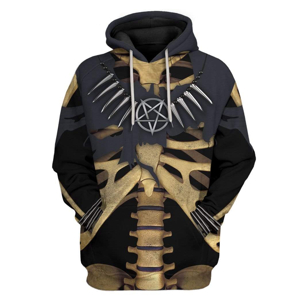Gearhuman 3D Cosplay Dead Rocker Custom Hoodies Apparel CO-M15021 3D Custom Fleece Hoodies Hoodie S